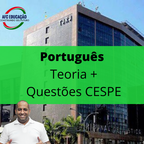 Português (Teoria e Exercícios CESPE) - TJ RJ - Prof. Deivid Xavier